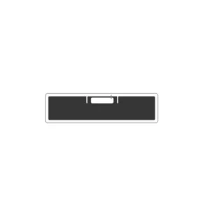 Uhf Pet White Wet Inlays 95 X 25mm